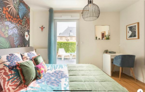 Le Garden Studio avec terrasse et parking centre ville